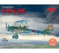 ICM 72243 - 1:72 U-2/Po-2VS, WWII Soviet Luce Notte Bomber - Nuovo