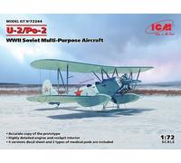 U-2/po-2, Wwii Soviet Multi-purpose Aircraft 1:72 Plastic Model Kit ICM