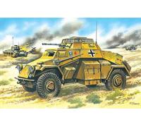 1:72 ICM KIT Sd.Kfz.222 German Light Armoured Vehicle ICM72411