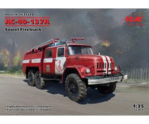 ICM AC-40-137A Autocarro Antincendio Sovietico Fuoristrada