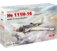 ICM 48263 - 1:48 He 111H-16, WWII German Bomber - Nuovo