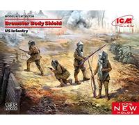 Brewster Body Shield, Us Infantry 1:35 Plastic Model Kit ICM
