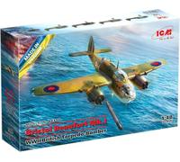 1:48 ICM KIT Bristol Beaufort Mk.I Wwii British Torpedo-Bomber ICM48310