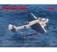 ICM Bristol Beaufort Mk.IA WWII British torpedo bomber KIT 1:48