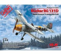 ICM Bücker Bü 131D Aereo Addestramento Tedesco WWII