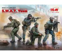 ICM 1/24 S.W.A.T. TEAM (4 FIGURES)
