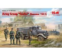 Army Group Center (summer 1941) Kfz.1, Typ L3000s + Figures 1:35 Model Kit ICM