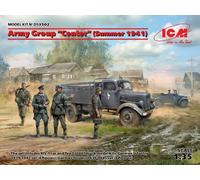 Army Group Center (summer 1941) Kfz.1, Typ L3000s + Figures 1:35 Model Kit ICM