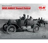 ICM 1/35 WWI ANZAC DESERT PATROL (MODEL T LCP UTILITY TOURING)