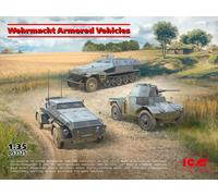 ICM DS3525 - 1:3 5 Wehrmacht Armored Vehicles - Nuovo