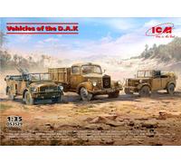 Icm Ds3529 - 1:35 Veicoli Della Seconda Guerra Mondiale Del D.A.K - Nuovo