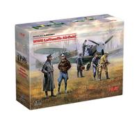 ICM DS4801 - 1:48 WWII Aeronautica Airfield Messerschmitt Bf 109F-4, Hs 126 B-1