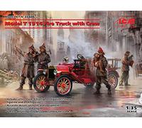 ICM 1/35 MODEL T 1914 FIRE TRUCK WITH CREW
