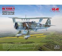 ICM Hs 123A-1 WWII GERMAN ATTACK AIRCRAFT KIT 1:32