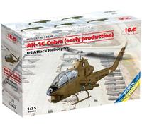 AH-1G Cobra, US Attack Helicopter (100% New Molds) 1:35 Plastic Model Kit ICM