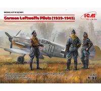 ICM ICM32101 1:32-German Luftwaffe Pilots (1939-1945),Black