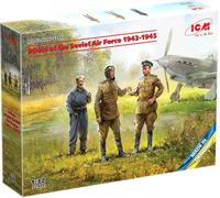 ICM 1/32 PILOTS OF THE SOVIET AIR FORCE 1943-1945 (NEW MOLDS)