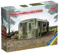 1:35 ICM KIT Truck Box Of Military Vehicle (Kung) Kit ICM35010