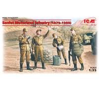 ICM ICM35331 SOVIET MOTORIZED INFANTRY 1979-1988 1 OFFICER + 3 SOLDIERS KIT 1:35