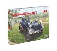 ICM 1/35 LE.GL.EINHEITZ-PKW KFZ.2 WWII GERMAN LIGHT RADIO COMMUNICATION CAR