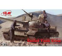 ICM ICM35601 SOVIET TANK CREW 1979-1988 3 FIGURES KIT 1:35 Modellino