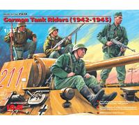 ICM ICM35634 GERMAN TANK RIDERS 1942-1945 KIT 1:35 Modellino