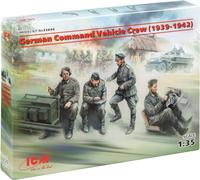 ICM ICM35644 Equipaggio di veicoli di comando tedesco in scala 1:35 (1939-42) 4 Fig