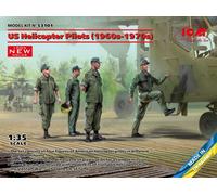 ICM ICM53101 US HELICOPTER PILOTS(1960s-1970s) KIT 1:35 Modellino