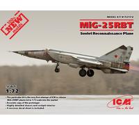 ICM ICM72172 MIG-25 RBT SOVIET RECONNAISSANCE PLANE KIT 1:72 Modellino