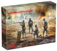 ICM Kit plastico Fanteria italiana in armatura Prima Guerra Mondiale 1:35 Nuovi stampi 100%