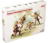 MODELLO ICM 35568 FANTERIA GIAPPONESE 1942-1945 1/35