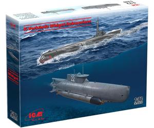 Icm - k-verbnde sottomarini midget 1/72 - icm s020