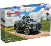 Kozak-2 Ukrainian National Guard 1:35 Plastic Model Kit ICM