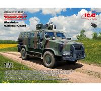 Kozak-2 Ukrainian National Guard 1:35 Plastic Model Kit ICM