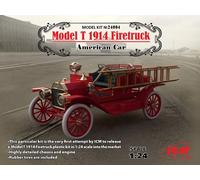 ICM MODEL T 1914 FIRETRUCK AMERICAN CAR KIT 1:24