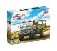ICM Modelli - Unimog S404 Kit modello di camion militare - Kit modello in plastica in scala 1:35 - Autocarro militare tedesco altamente dettagliato - Modello militare (35135)