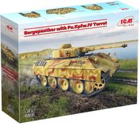 ICM - Modello Carro Bergepanther With Pz.kpfw.iv Turret icm 35360 1:35 Modello