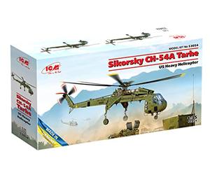 ICM - Modello Elicottero Sikorsky Ch-54a Tarhe Us Heavy Helicopter 53054 1/35 Modello Panzer Promo