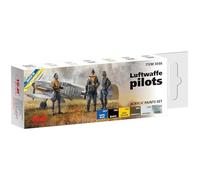 ICM - Pittura Modello Acrilico Paints Set Per Luftwaffe Pilots Icm |3046|