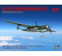 ICM SCALA 1:48 KIT MODELLINO AEREO DO 217K-2 WWII GERMAN BOMBER MODELLISMO 1/48