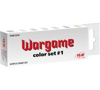 Set Di Colori Acrilici Per Wargame 1 |ICM|3076| 6x12ml Modello Carro Promo