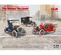 ICM The Various ‘Tin Lizzie’ IL SET INCLUDE 3 AUTOMOBILI KIT 1:24