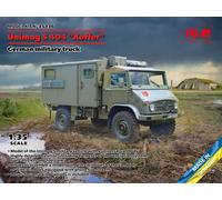 ICM Unimog 404 S Koffer Camion Militare Tedesco