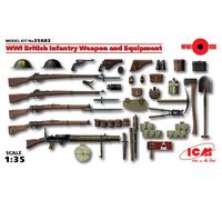 ICM WWI BRITISH INFANTRY WEAPON AND EQUIPMENT KIT 1:35