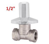 ICMA 515 - Rubinetto da incasso attacchi femmina 1/2'' con passaggio totale