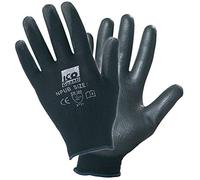 ICO CP GUANTI NYLON PU BLACK L