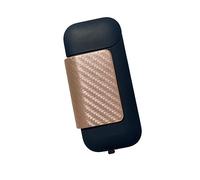 ICO - Custodia in Carbon per IQOS 3/3 Duo/2.4/2.4 Plus, Organizer, Cover per Sigaretta Elettronica, Accessori Porta IQOS