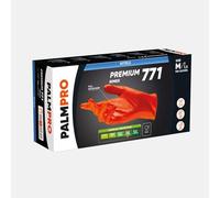 Ico Guanti 043300021, NIMEK monouso in nitrile latex free, Taglia L, Colore Arancione (100 PZ)