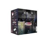 ICO Spa V2 Clore Brome - Analizzatore d'acqua per spa trattate con cloro o bromo - Misurazioni pH, ORP e temperatura ogni ora - Raccomandazioni su smartphone