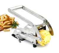 ICO Taglia Patate, Tagliere Acciaio Inox, Affettatrice Manuale con due Lame